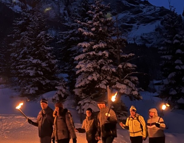 Fackelwanderung entlang der Engstligen